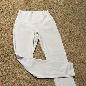 Luluemon leggings light blue!